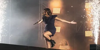 Pengalaman Pertama Drive In Concert Bunga Citra Lestari, Noah Sinclair Setia Menemani