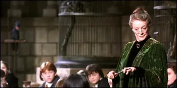 Pensiun Dari Hogwarts, 'Profesor McGonagall' Jadi Nenek Aneh