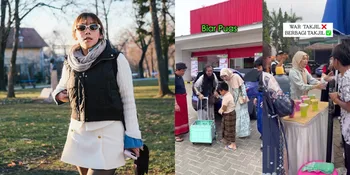 Penuh Toleransi, 7 Potret Cherly Juno Berbagi Takjil dengan Warga di Bulan Ramadan - Banjir Pujian