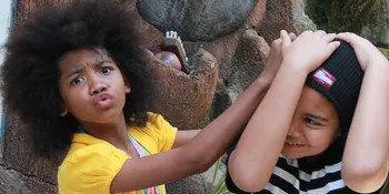 Perankan Si Cemong, Zsazsa Utari Dapat Oleh-Oleh