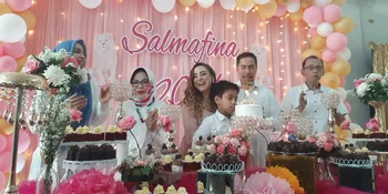 Perayaan Ulang Tahun yang Ke-20, Cium Mesra Serta Doa Terbaik untuk Salmafina Sunan