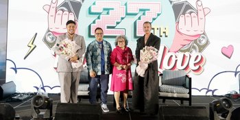 Perayaan Ultah Indolima Ke-27 Angkat Tema 'Dibangun Dengan CINTA', Dihadiri oleh Ivan Gunawan