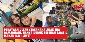 Perayaan Ultah Sederhana Anak Nia Ramadhani, Hanya Duduk Lesehan Sambil Makan Nasi Liwet