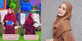 Perdana, Ini 7 Potret Inara Rusli Jadi Host TV - Tampil Memukau dan Bikin Adem