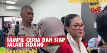 Perdana Nikita Mirzani Hadiri Sidang, Terharu Dapat Banyak Dukungan
