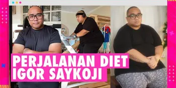 Perjalanan Diet Igor Saykoji, Jaga Makan dan Rajin Olahraga - Sudah Turun Berat Badan 35 Kilogram