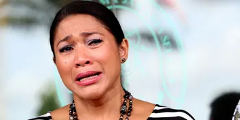 Perjuangkan Hak Asuh Anak, Anne J Cotto Menangis