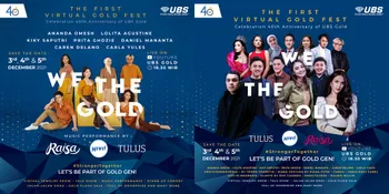 Pertama Gelar Festival Emas Virtual 'We The Gold', Dimeriahkan Oleh Kiky Saputri Sampai Raisa
