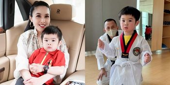 Pertama Kali Ikut Taekwondo, Ini 8 Potret Mika Anak Kedua Sandra Dewi - Tiap Gerakannya Mengundang Tawa dan Gemesin