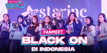 Pertama Kali ke Indonesia, BLACK ON Fanmeet Bareng ANGELS