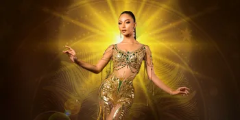 Perwakilan Indonesia, Andina Julie Bersinar Bak Matahari di Premiliminary Night Miss Grand Indonesia International 2022