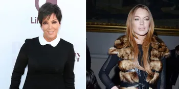 Pesta Bareng Lindsay Lohan, Ibu Kim Kardashian Lupa Umur?