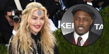 Pesta Bareng, Madonna dan Idris Elba Ciuman Mesra