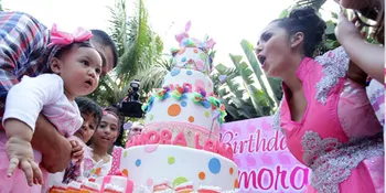 Pesta Mewah Ultah Amora Lemos Serba Pink