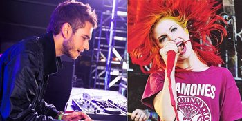 [Pic] Vokalis Paramore Jajal Musik Dansa Bareng Zedd