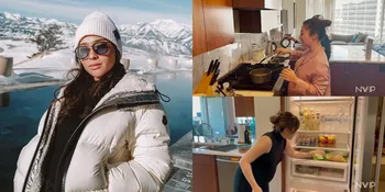 Pindah ke Amerika Serikat, Ini 7 Potret Dapur Baru Nikita Willy yang Glamour Abis - Isi Kulkasnya Penuh Sambal dan Rendang Beku dari Indonesia