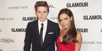 Pose Bareng Brooklyn Beckham, Victoria Mendadak Jadi 'Kurcaci'