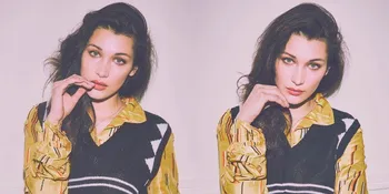 Pose Topless Lagi, Kali Ini Bella Hadid Cuma Pakai Celana Dalam