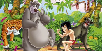 Poster Baru 'JUNGLE BOOK' Ungkap Persahabatan Mowgli-Bagheera