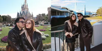 Potret Aaliyah Massaid dan Thariq Halilintar Asyik Main di Disneyland Tokyo