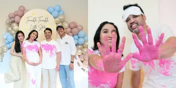 Potret Acha Sinaga Gelar Gender Reveal Anak Ketiga, Terkejut dan Bahagia Akan Dikaruniai Seorang Putri