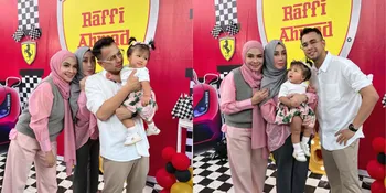 Potret Amy Qanita dan Rieta Amilia Ajak Lily Berikan Surprise Ultah ke Raffi Ahmad