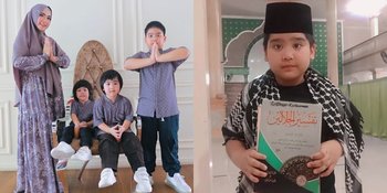 8 Potret Anak Sulung Ustaz Solmed & April Jasmine yang Jarang Tersorot, Umur 5 Tahun Masuk Pesantren - Pulang Sebulan Sekali