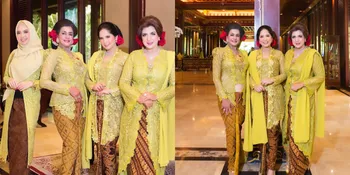 7 Potret Annisa Pohan - Ibunda Tasya Farasya Kenakan Kebaya Seragam, Cantik-Cantik dan Gayanya Berkelas
