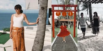 Potret Babymoon Nadine Chandrawinata di Bali, Cantik Berbikini - Ngidam Makanan Indonesia