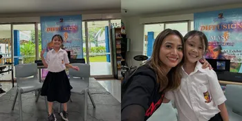 Potret Bridgia Anak Acha Septriasa Nyanyi di Sekolah Sempat Foto Bareng dengan sang Bunda