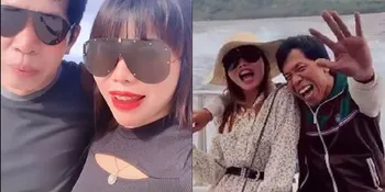 Potret Bulan Madu Bahagia Kiwil dan Eva Belisima di Lombok, Sampai Rela Bangun Pagi-pagi