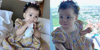 Potret Cantik Alesha Anak Larissa Chou dengan Jepit Rambut, Lucu dan Gemas
