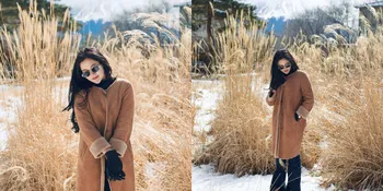 Potret Cantik Bella Bonita Liburan ke Jepang, Happy Banget Main Salju