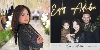 Potret Cantik Nathalie Holscher Saat Hadiri Pernikahan Egy Maulana dan Adiba Khanza