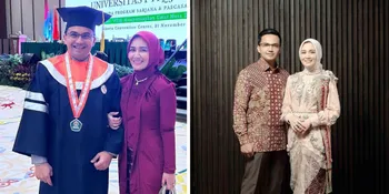 Potret Dine Mutiara, Istri Sahrul Gunawan yang Selalu Tampil Cantik Temani Suami