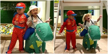Potret Duo Bocil Ajja dan Abe, Bocil Menggemaskan yang Bikin Netizen Heboh