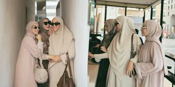 Potret Erica Putri Jalani Ibadah Umroh Bersama Sahabat yang Seru