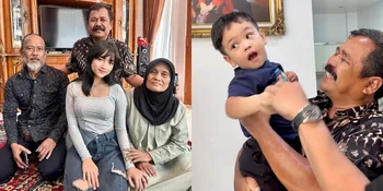 7 Potret Gala Sky Bertemu dengan Pak Anshori Penyelamatnya Saat Kecelakaan, Reaksi Anak Mendiang Vanessa Angel Disorot