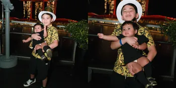 Potret Gemas Rafathar Gendong Lily, Ekspresinya Bikin Netizen Tersentuh