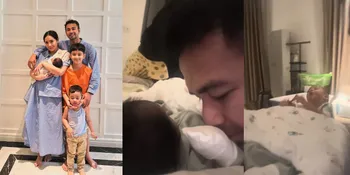 Potret Gemas Rayyanza Cemburu dengan Baby Lily yang Dekat dengan Raffi Ahmad