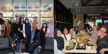 Potret Geng Artis Cendol Kembali Gelar Arisan di Awal 2025, Tetap Kompak dan Positif Vibes