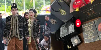 Begini Isi Souvenir Ngunduh Mantu Al Ghazali dan Alyssa Daguise