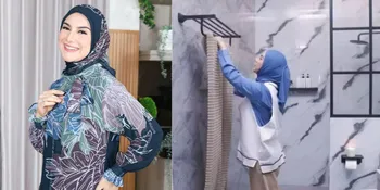 Potret Kamar Mandi Irish Bella Pasca Direnovasi, Rapi dengan Dinding yang Didominasi Granit