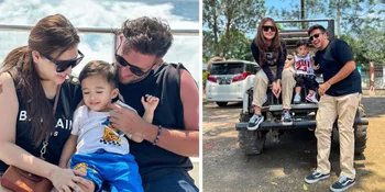 Potret Kebersamaan Nathalie Holscher Bareng Pacar Bule dan Adzam, Sudah Seperti Keluarga Kecil Bahagia