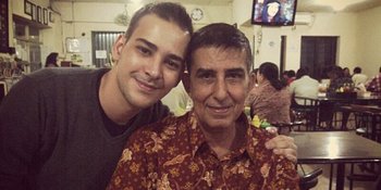 Potret Kebersamaan Riza Shahab dan Mendiang Ayah, Kini Tinggal Kenangan