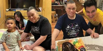 Jarang Tersorot, Ini Potret Kehangatan Ayah Baim Wong Main Bareng Cucu
