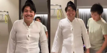 Potret Kocak Jerome Polin Fitting Baju Betawi Malah Dibilang Mirip Baymax