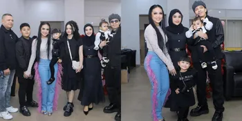 Potret Krisdayanti Dapat Dukungan Keluarga Tercinta Sebelum Konser Super Diva