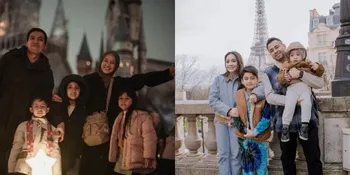 Potret Liburan Keluarga Artis di Luar Negeri, dari Korea Selatan sampai Las Vegas