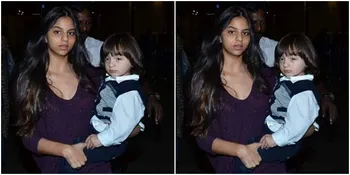 Potret Manis Suhana Khan dan AbRam Khan, Pelukan Hangat dan Mesra